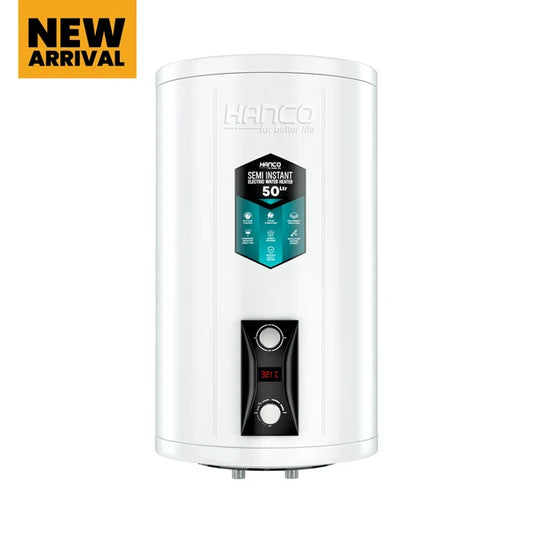 50L Smart Electric Geyser | Solar Compatible & Wattage Control