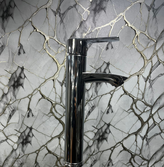 Heavy Tower Tap / Sink Faucet with Brass Valve & Double Connection