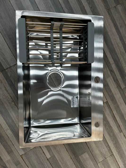 Kitchen Sink Large Hand Made Imported Size:17x27 Inches