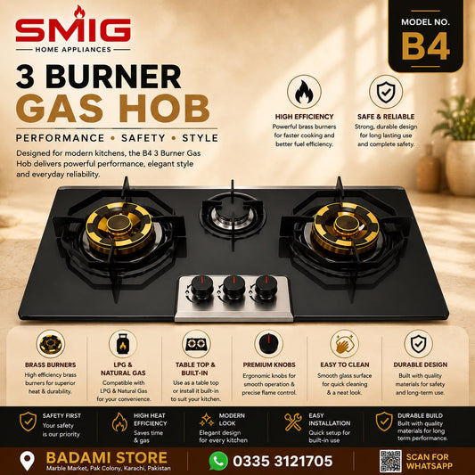 SMIG Hob Model:B4