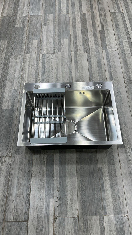 Kitchen Sink Honeycomb Textured Stainlees steel size:(18x24)