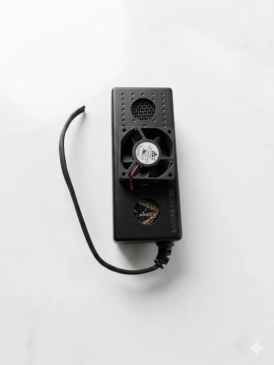 12v ac dc stand fan