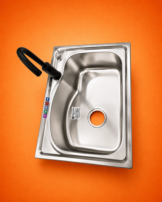 Kitchen sink machine made(without basin tap)