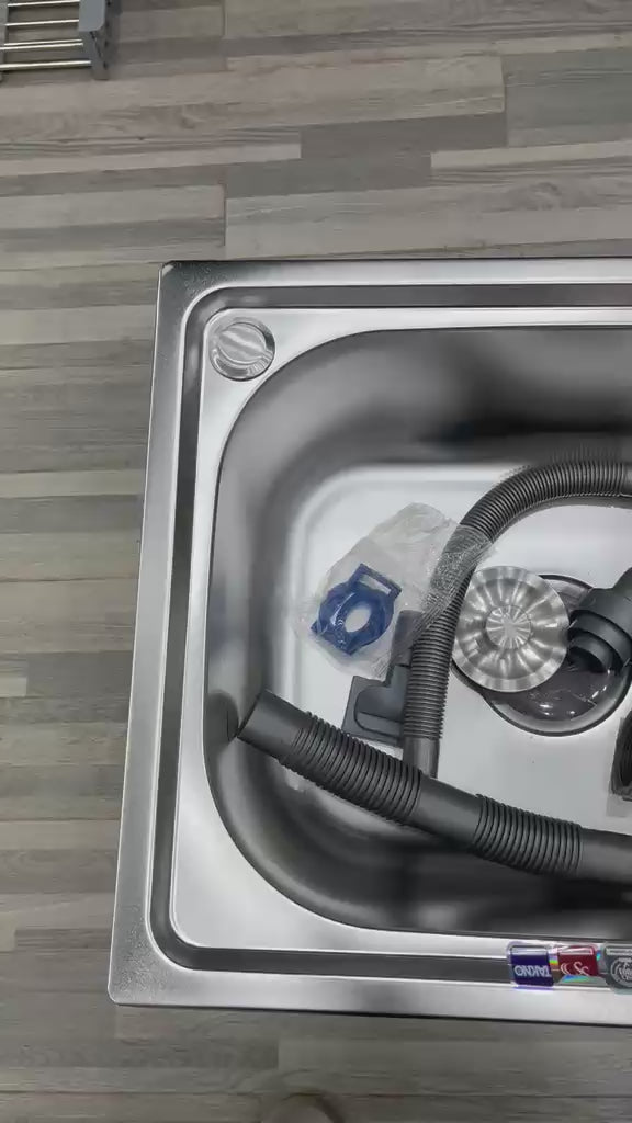 Kitchen Sink Machine Made Size:(16x20) Inches